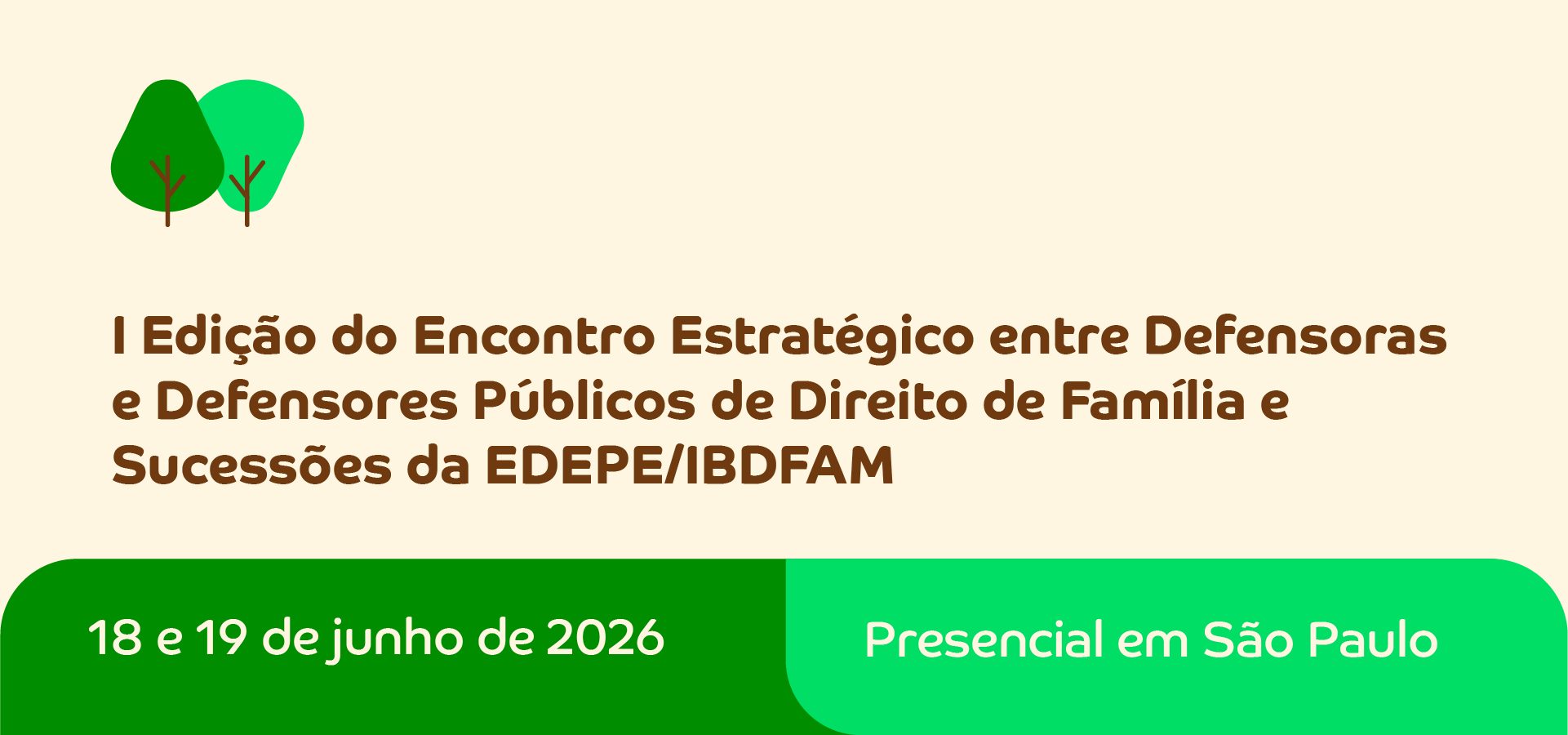 I Edição do Encontro Estratégico entre Defensoras e Defensores Públicos de Direito de Família e Sucessões da EDEPE/IBDFAM