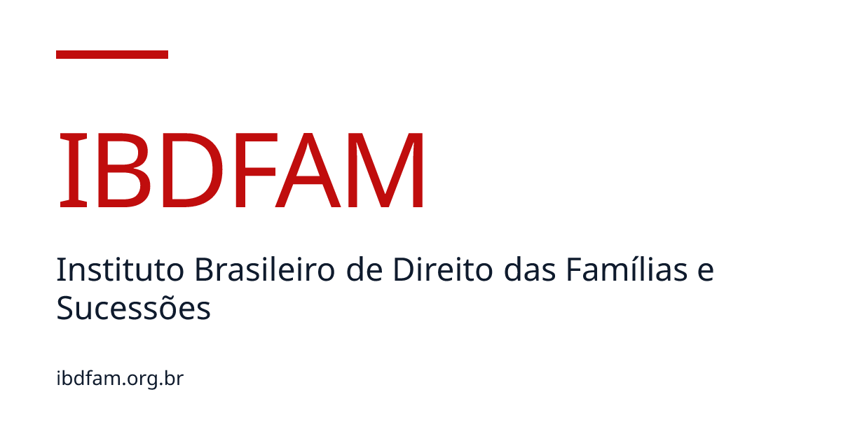Em nome próprio — IBDFAM