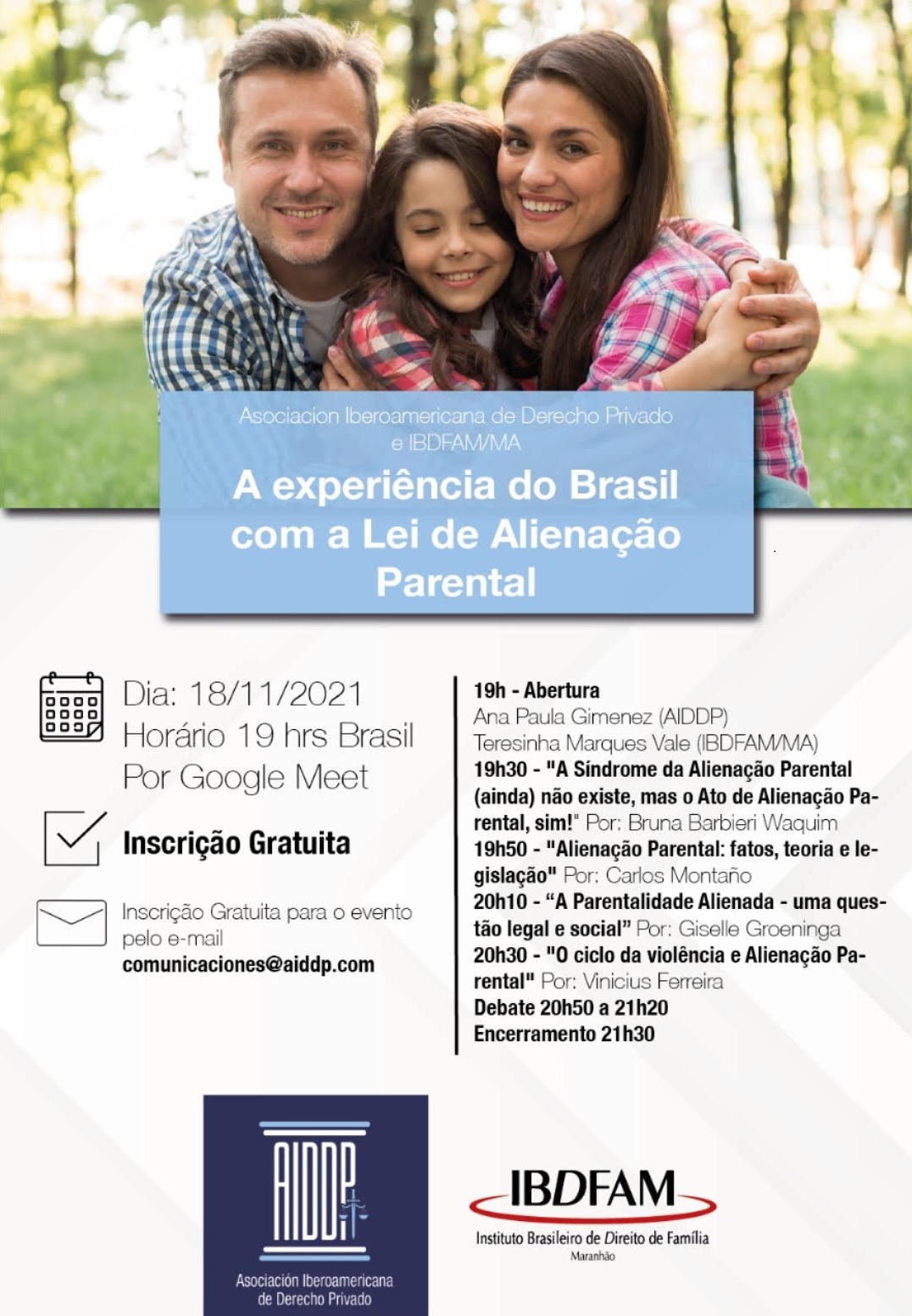 IBDFAM: A experiência do Brasil com a Lei de Alienação Parental