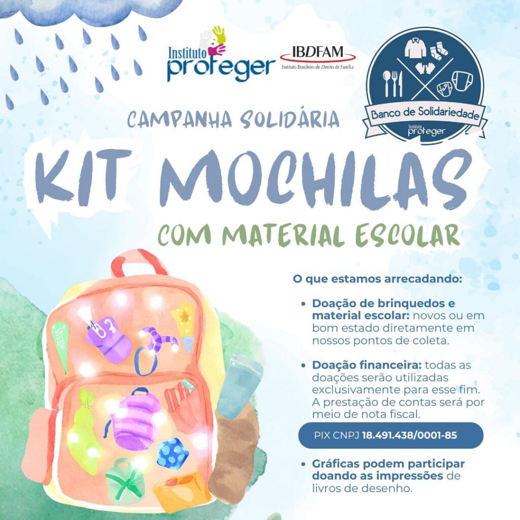 Campanha arrecada materiais escolares para crianças do Rio Grande do Sul; ajude!