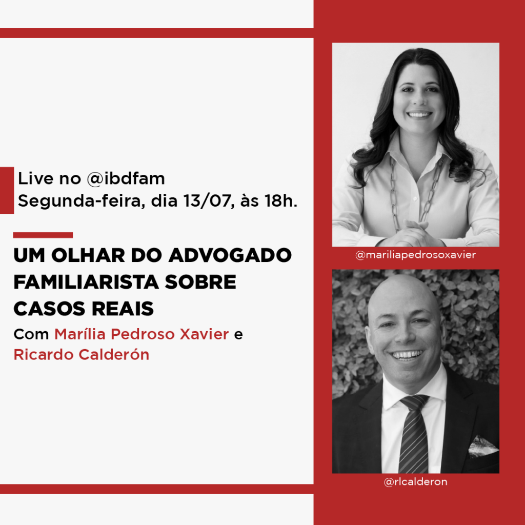 Live: Um olhar do advogado familiarista sobre casos reais