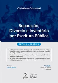 Divórcio e Inventário por Escritura Pública: Teoria e Prática