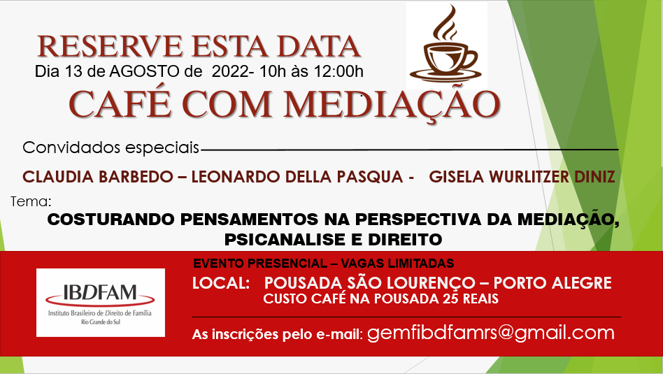 Costurando pensamentos na perspectiva da mediação, psicanálise e Direito