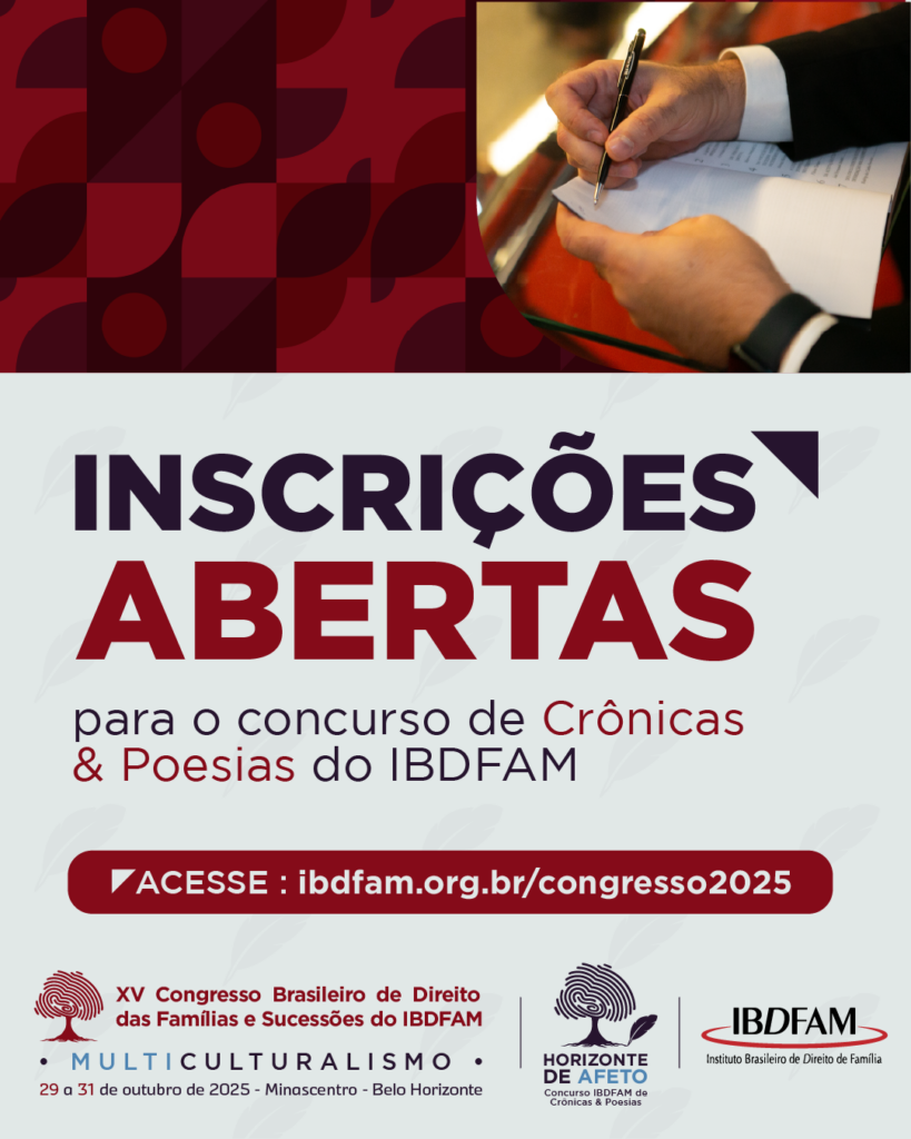 Horizonte de Afeto: tudo o que você precisa saber sobre o concurso de crônicas e poesias do IBDFAM