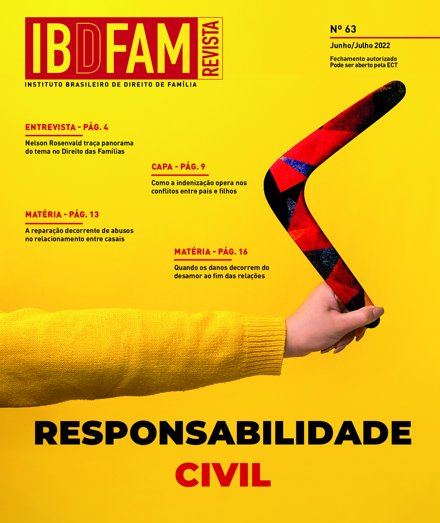 Capa: Revista Informativa, edição 63