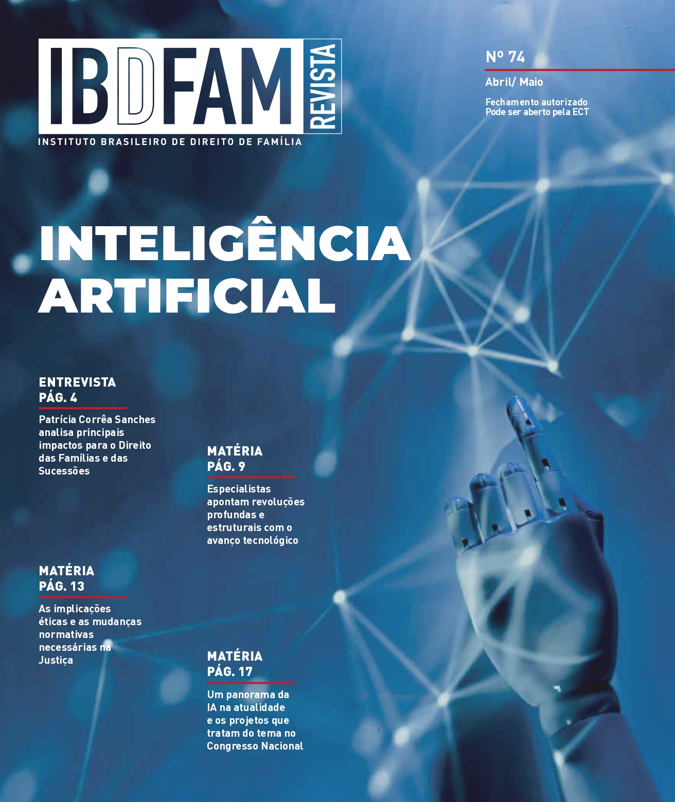 Capa: Revista Informativa, edição 74
