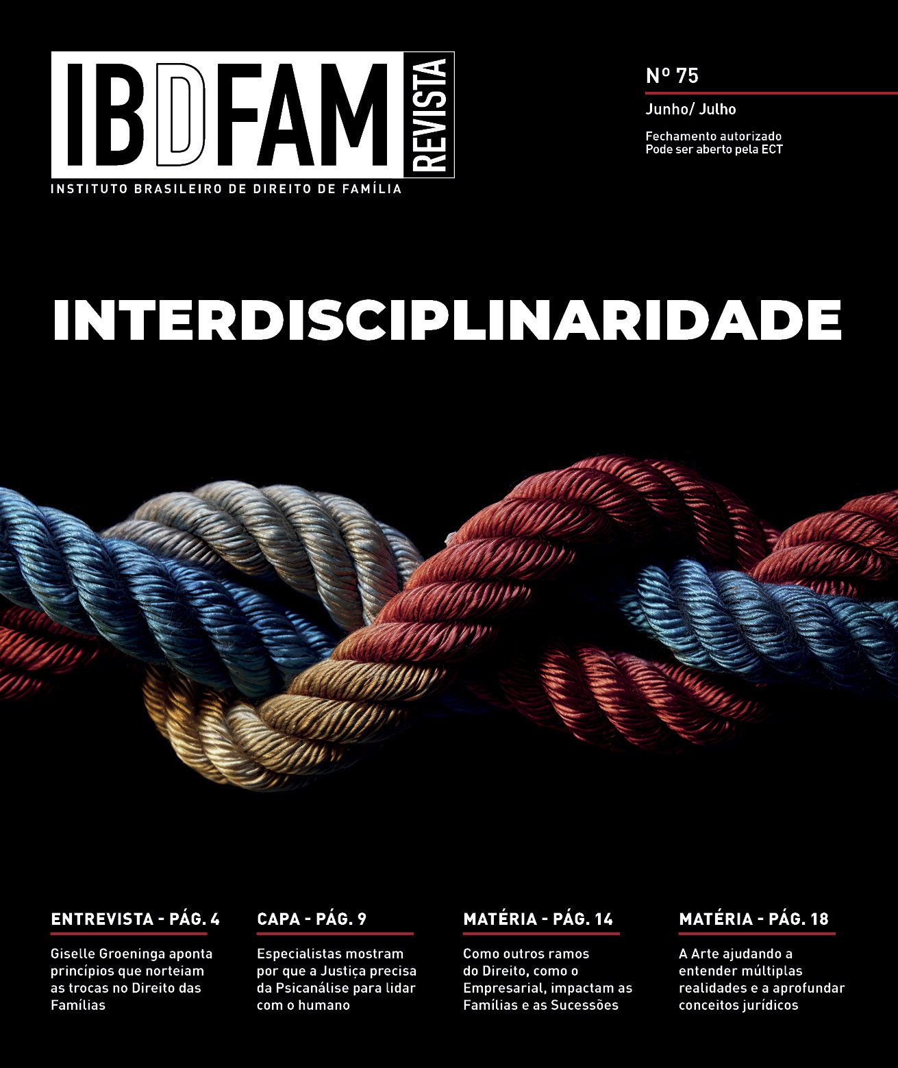 Capa: Revista Informativa, edição 75
