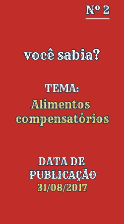 Capa: Você Sabia?, edição 2