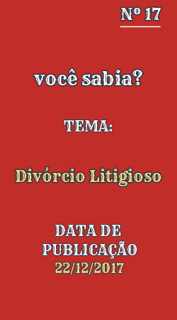 Capa: Você Sabia?, edição 17