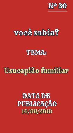 Capa: Você Sabia?, edição 30