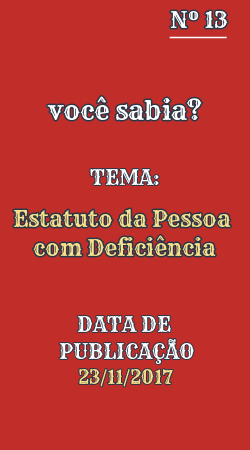 Capa: Você Sabia?, edição 13