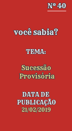 Capa: Você Sabia?, edição 40